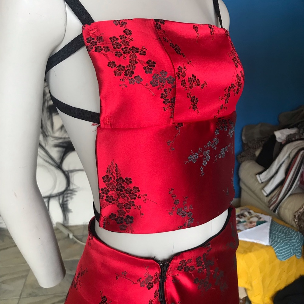 Red Oriental Dress